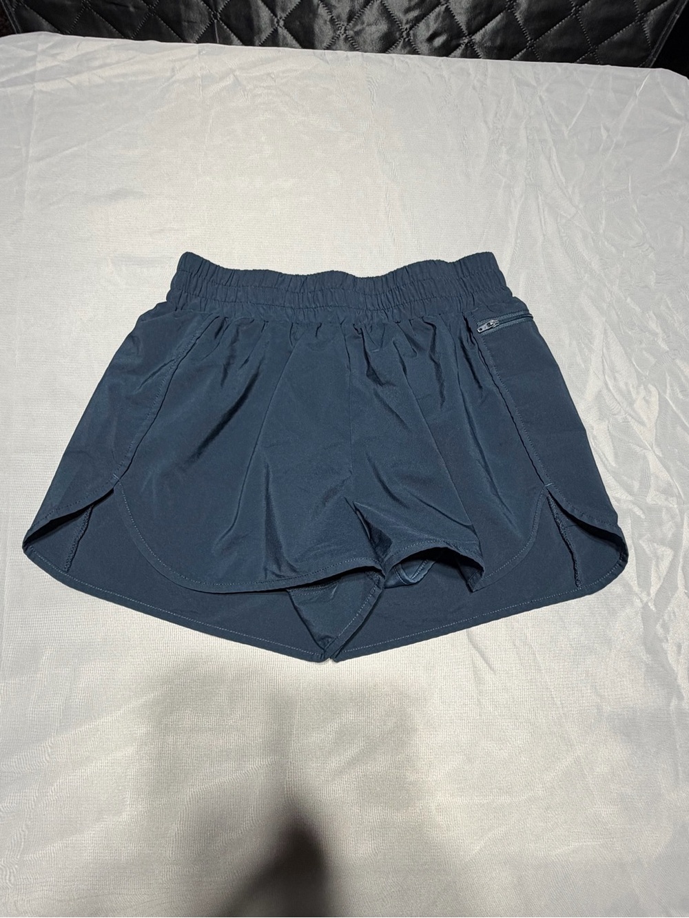 Baleaf Women's Dark Navy Athletic Running Shorts‎